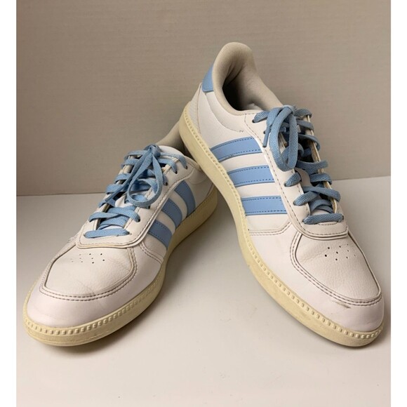adidas Shoes - adidas Breaknet Sleek in white + baby blue 🩵